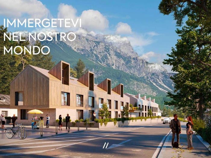 Appartamento trilocale in vendita in Via Guglielmo Marconi, Centro, Cortina d'Ampezzo