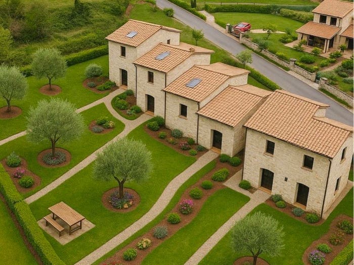 Casa quadrilocale in vendita in Via Palombare Sismano Avigliano Umbro, Avigliano Umbro