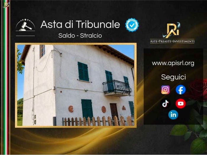 Appartamento con 6 locali in vendita in Frazione Bettolino, Centro, Garbagna