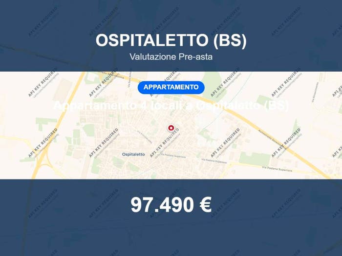 Appartamento quadrilocale in vendita in Via Trento B, Ospitaletto