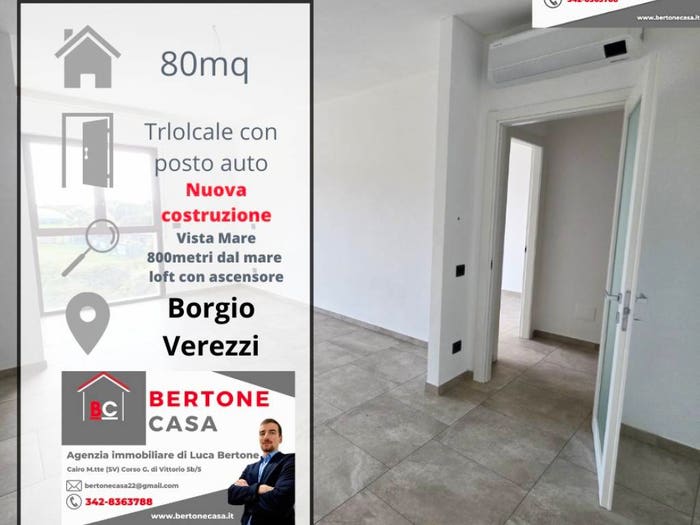 Appartamento quadrilocale in vendita in Via Valle, Borgio, Borgio Verezzi
