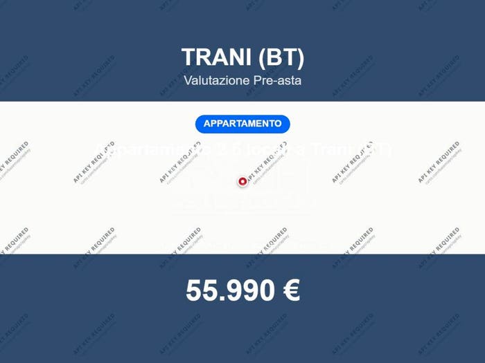 Appartamento bilocale in vendita in Via Romito, Trani