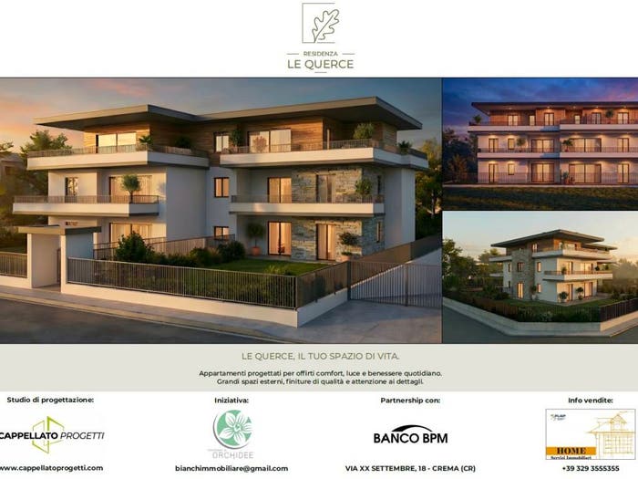 Appartamento trilocale in vendita in Via Francesco Fasoli, Pieve Fissiraga
