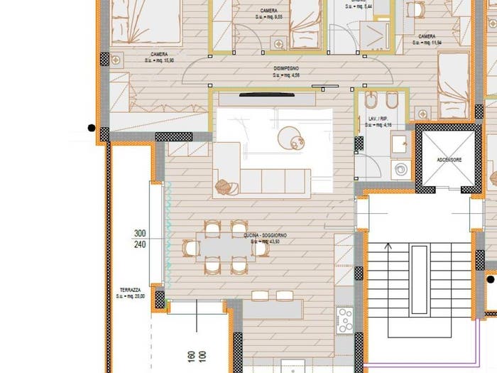 Appartamento quadrilocale in vendita in Via Valsugana, Castelfranco Veneto