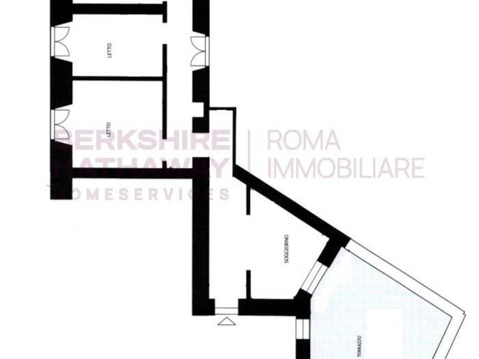 Appartamento trilocale in vendita in Via Ostia, Cipro, Roma