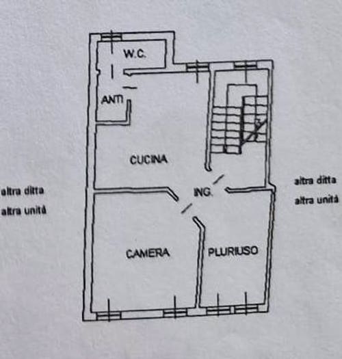 Appartamento trilocale in vendita in Ponte di Vigo, Centro Storico, Chioggia