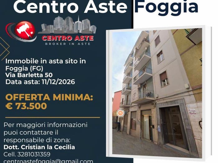 Appartamento quadrilocale in vendita in Via Barletta Foggia FG Italia, Immacolata, Foggia