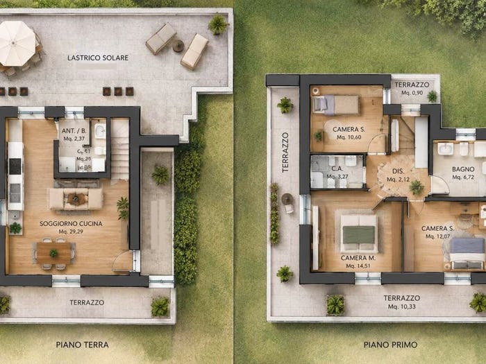 Appartamento con 5 locali in vendita in Centro, Montale