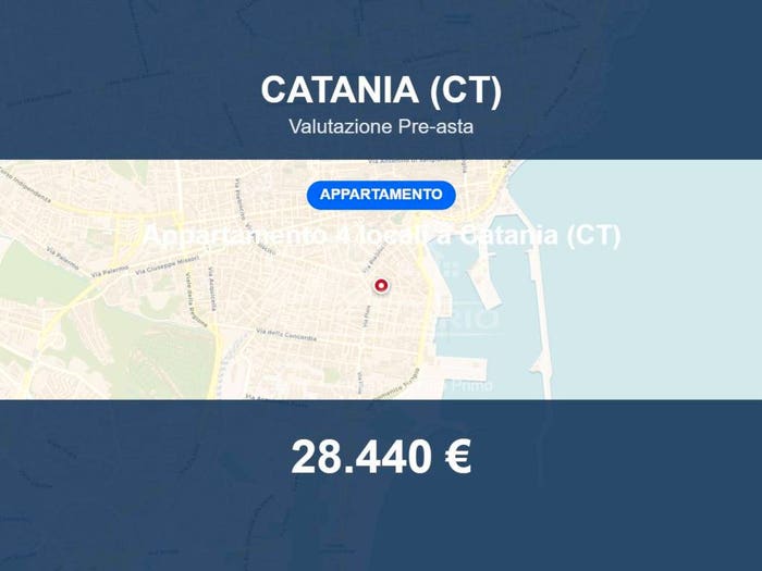 Appartamento quadrilocale in vendita in Via Murifabbro, Centro Storico Porto, Catania