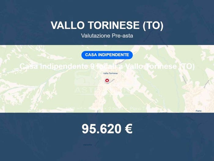 Casa con 6 locali in vendita in Via Roma, Vallo Torinese