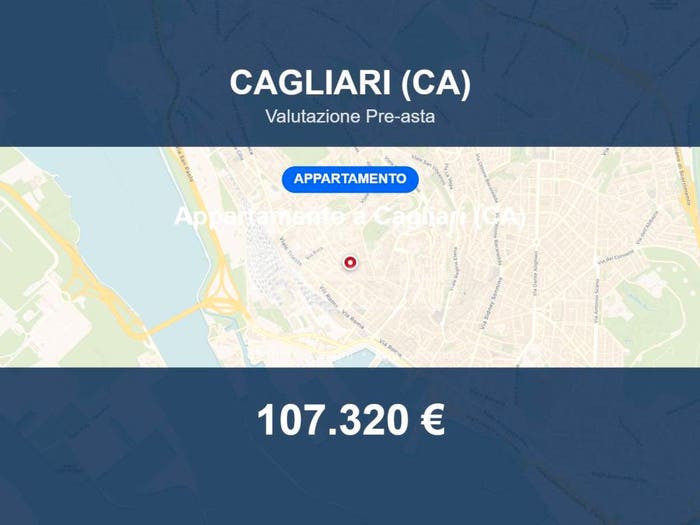 Appartamento bilocale in vendita in Via S'Ecca Manna, Centro, Cagliari