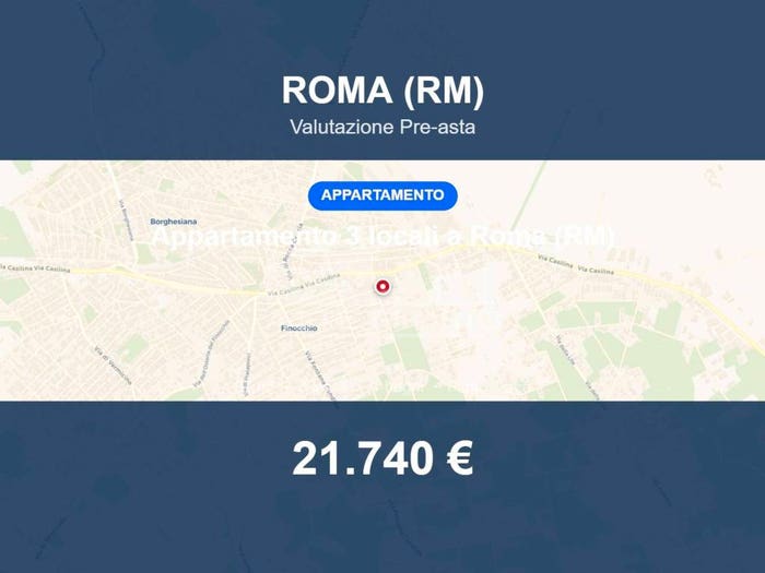Appartamento trilocale in vendita in Via Castel Mola, Borghesiana Finocchio Rocca Cencia, Roma
