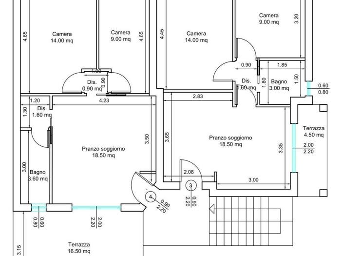 Appartamento trilocale in vendita in Via Sicilia, Centro, Tortolì