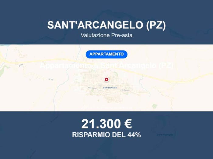 Appartamento monolocale in vendita in Via Alcide De Gasperi snc, Sant'Arcangelo