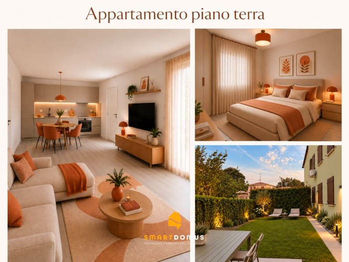 Appartamento trilocale in vendita in Via Mogadiscio, Vidalenzo, Polesine Zibello