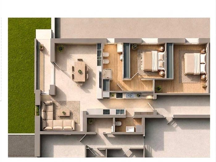 Appartamento trilocale in vendita in via Volta, Centro, Porcia