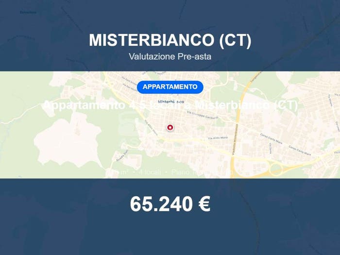Appartamento quadrilocale in vendita in Via dei Mille, Centro, Misterbianco
