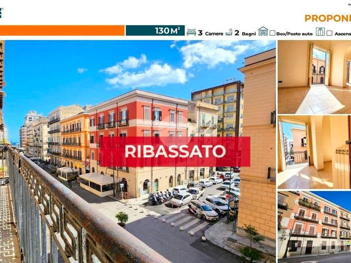 Appartamento con 5 locali in vendita in Via E Amari, Borgo Vecchio, Palermo