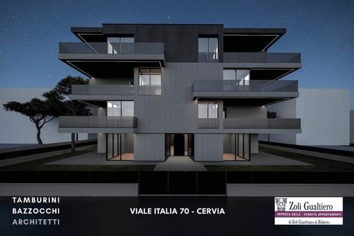 Appartamento trilocale in vendita in Viale Italia, Centro, Cervia