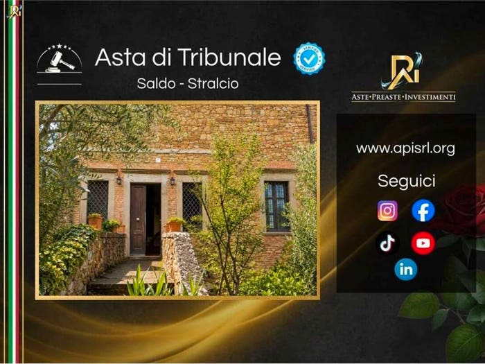 Casa con 6 locali in vendita in Via Madonna del Bagno, Centro, Castiglion Fiorentino