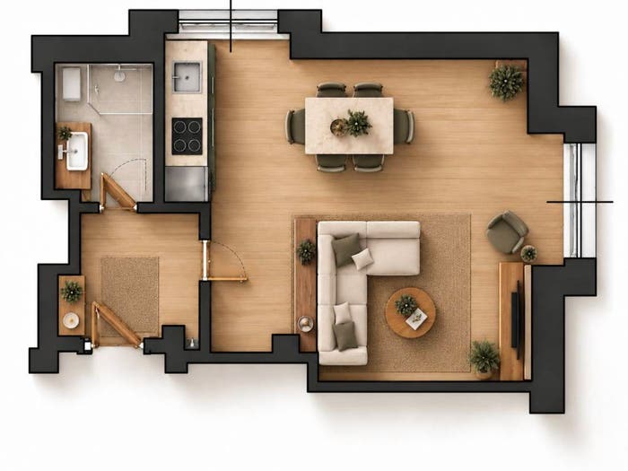 Appartamento monolocale in vendita in Via Don Rodrigo, Cantalupa San Paolo, Milano
