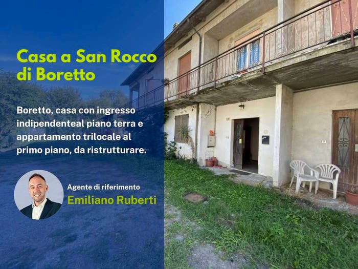 Casa quadrilocale in vendita in via cecoslovacchia, Boretto