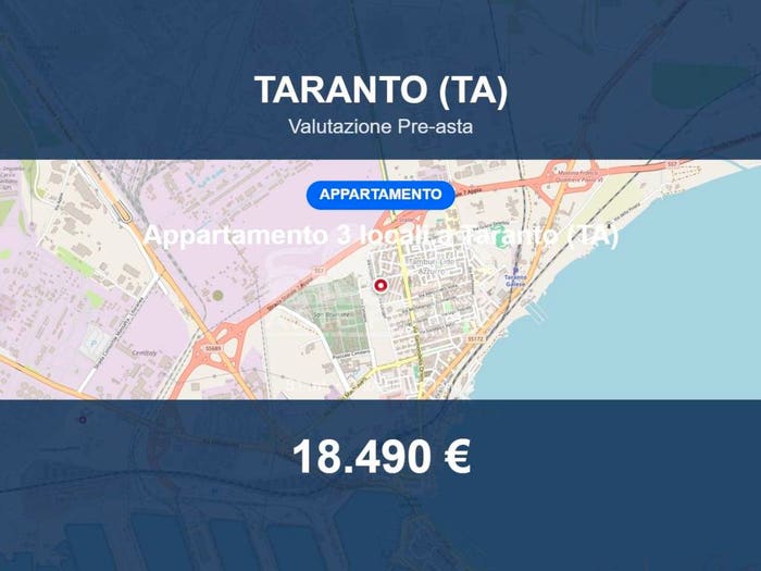 Appartamento trilocale in vendita in Via Manzoni, Paolo VI Tamburi Lido Azzurro, Taranto