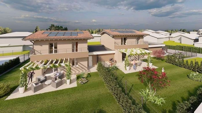 Casa quadrilocale in vendita in Via Volonterio snc, Lurago Marinone
