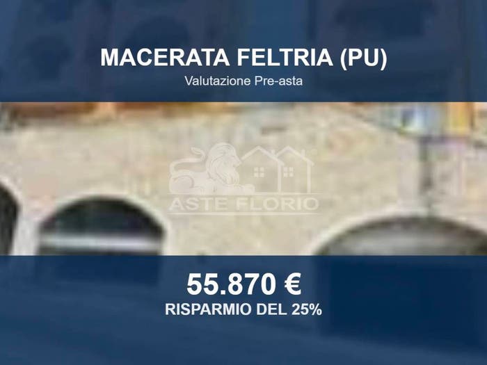 Appartamento trilocale in vendita in Piazza Garibaldi snc, Centro, Macerata Feltria