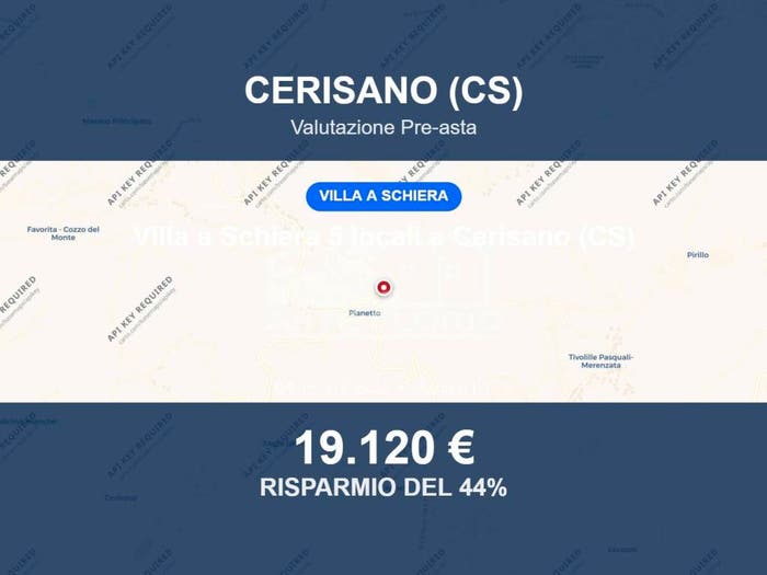 Casa quadrilocale in vendita in Cda Cozzo La Torre, Cerisano