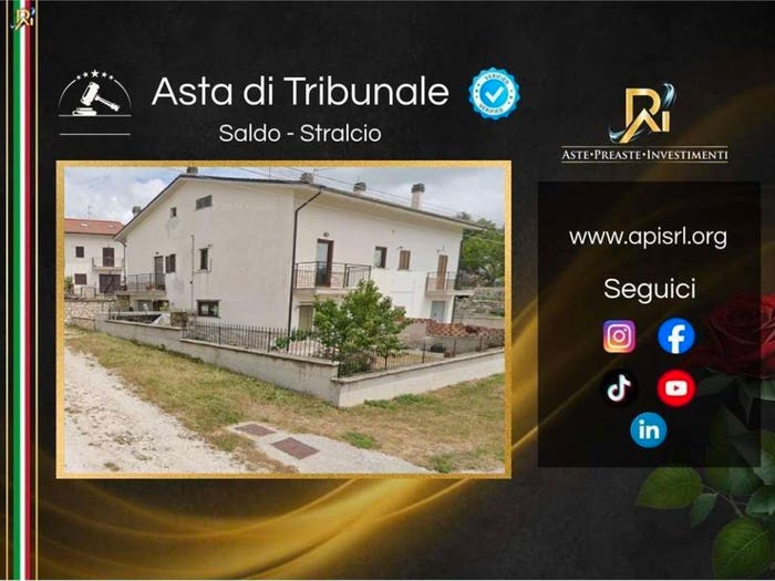Appartamento quadrilocale in vendita in Via Roberto Rossellini, Centro, Vastogirardi