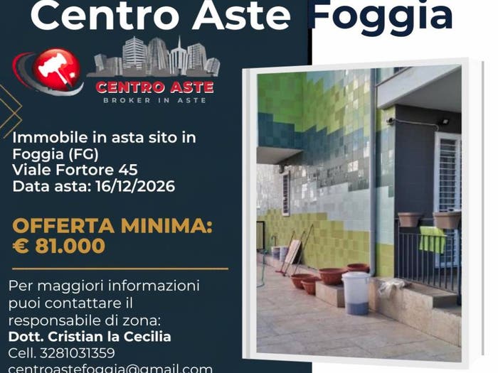 Appartamento con 5 locali in vendita in Viale Fortore Foggia FG Italia, Centro Storico, Foggia