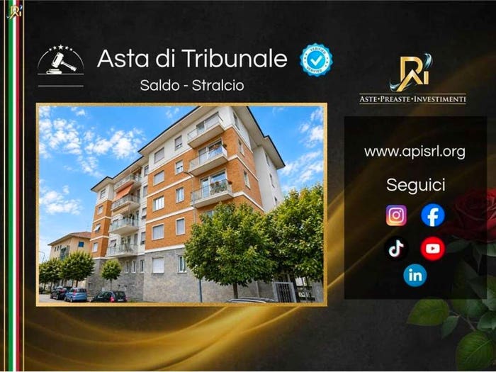 Appartamento con 5 locali in vendita in Viale Venezia, Chiavazza, Biella