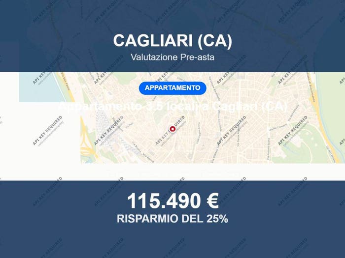 Appartamento trilocale in vendita in Vico III di via Sant'Efisio, Centro, Cagliari