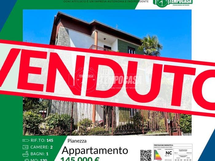 Appartamento quadrilocale in vendita in Via Caselette, Centro, Pianezza