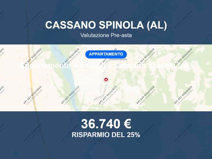 Appartamento quadrilocale in vendita in Piazza Carezzano, Centro, Cassano Spinola