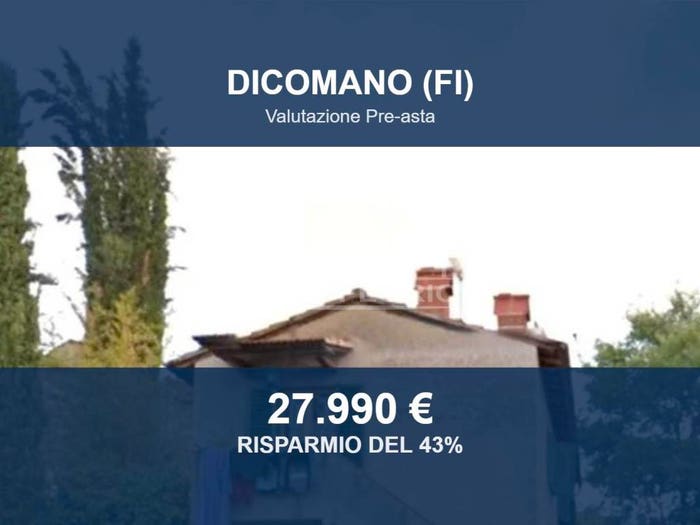 Casa bilocale in vendita in Frazione Santa Lucia, Centro, Dicomano