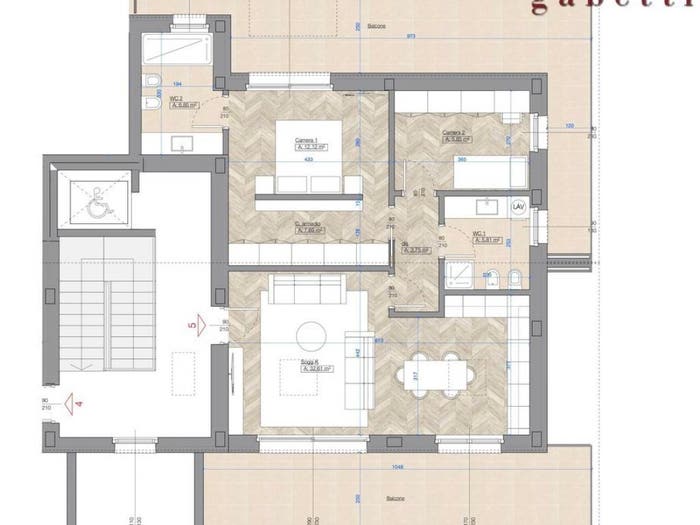 Appartamento trilocale in vendita in Via Vivaldi, Bernate Ticino