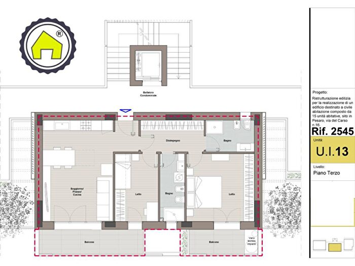 Appartamento quadrilocale in vendita in Via del Carso, Tombaccia, Pesaro