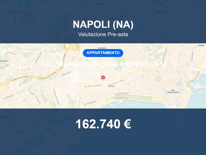Appartamento bilocale in vendita in Via Diomede Carafa, Fuorigrotta Bagnoli, Napoli