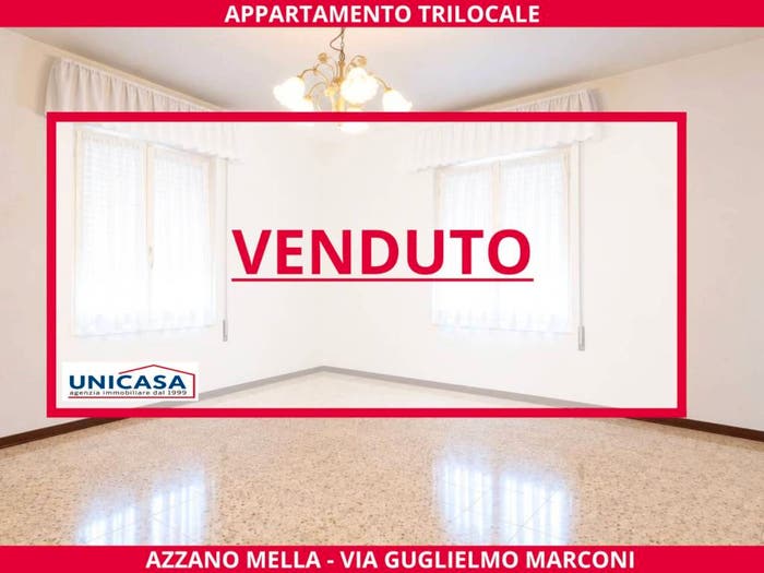 Appartamento trilocale in vendita in Via Guglielmo Marconi, Centro, Azzano Mella