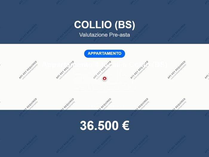 Appartamento trilocale in vendita in Via Castiglioni, Centro, Collio