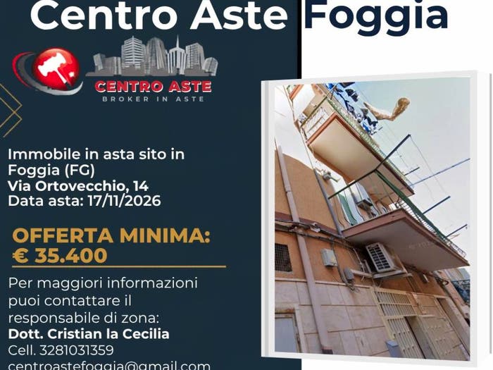 Appartamento con 5 locali in vendita in Via Ortovecchio Foggia FG, Centro Storico, Foggia