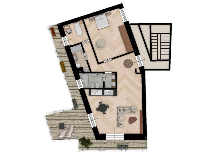 Appartamento trilocale in vendita in Via Rapallo, Santa Caterina Santa Maria delle Grazie Capomulini, Acireale