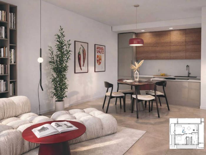 Appartamento trilocale in vendita in Via Ancona Tavernelle, Colli al Metauro