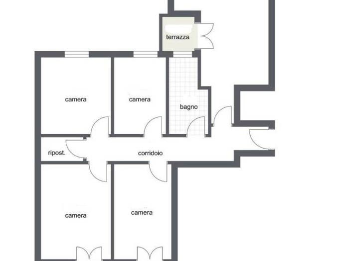 Appartamento con 6 locali in vendita in Piazza Verdi, Centro, Bolzano