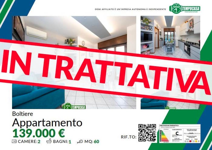 Appartamento trilocale in vendita in Via Cesare Battisti, Boltiere