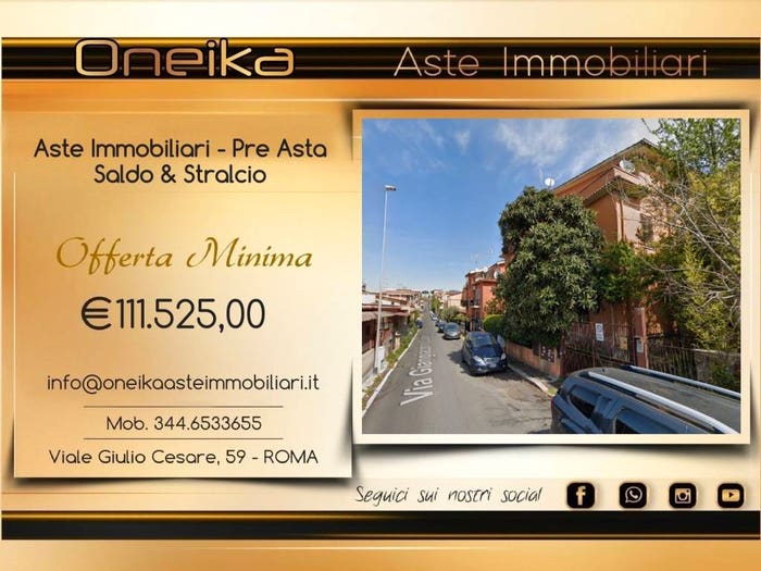 Appartamento con 5 locali in vendita in Via Giangiacomo Caraglio, Labaro, Roma