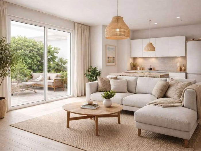 Appartamento trilocale in vendita in via Su Furraghe, Olmedo