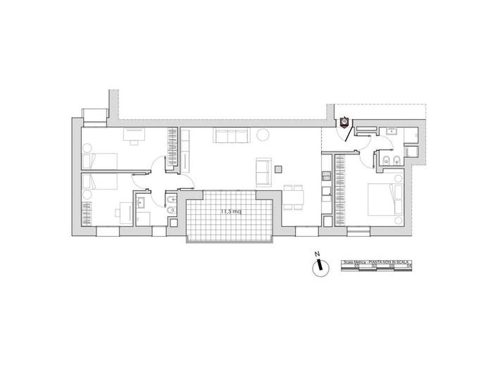 Appartamento quadrilocale in vendita in Via dei Carbonari, Centro Garibaldi, Casalecchio di Reno